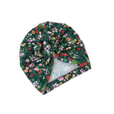 Floral patterned headscarf on a white background