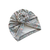 Statement Knot Floral Print Turban