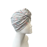 Statement Knot Floral Print Turban