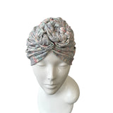 Statement Knot Floral Print Turban
