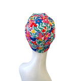 Floral SPF 50 Swim Cap Hat