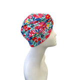 Floral SPF 50 Swim Cap Hat