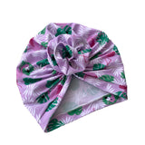 Pale Pink Swim Turban Cap