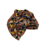 Rust Ready to Wear Head Wrap