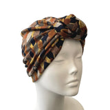 Rust Ready to Wear Head Wrap
