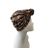 Rust Ready to Wear Head Wrap