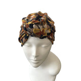 Rust Ready to Wear Head Wrap