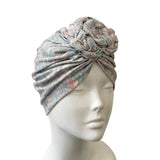 Statement Knot Floral Print Turban