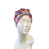 Floral SPF 50 Swim Cap Hat
