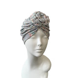 Statement Knot Floral Print Turban