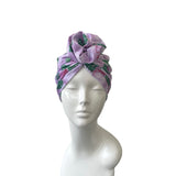 Pale Pink Swim Turban Cap