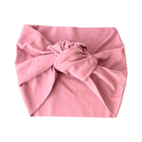 Dusty Pink Extra Wide Cotton Headband for Women