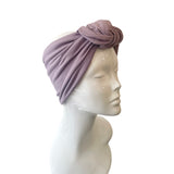 Dusky Lilac Women's Turban Head Wrap Headband