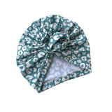 SPF 50 Green White Swim Turban