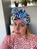 SPF 50 Hair Care Beach Summer Turban Hat for Women
