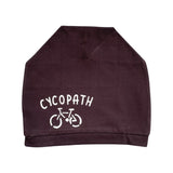 Hand Painted Black Slouchy Cycopath Beanie Hat