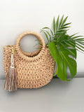 Brown Fringe Keychain | Tassel Zipper Bag Charm 