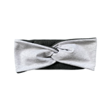 Grey Fleece Lined Women's Winter Headband