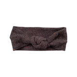 Dark Grey Knitted Ear Warmers