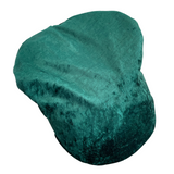 Stylish Green Autumn Velvet Slouch Hat for Women