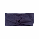 Navy Blue Fleece Ear Warmer for Women