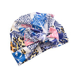 Lightweight Bow SPF 50 Hair Care Turban Hat for Women