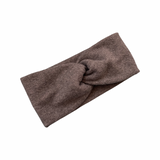 Small Charcoal Fleece Ear Warmer Headband