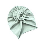 Pastel Mint Full Head Stretchy Cotton Turban