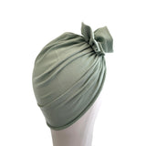 Pastel Mint Full Head Stretchy Cotton Turban