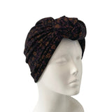 Black Floral Turban ireland