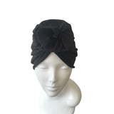 Black Rosette Turban