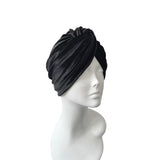 Black Velour Turban