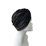 Black Velour Turban