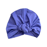 Blue Lightweight Vintage Style Turban Hat for Women