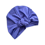 Blue Lightweight Vintage Style Turban Hat for Women