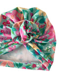 Bright Floral Turban