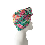 Bright Floral Turban