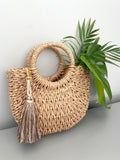 Brown Fringe Keychain | Tassel Zipper Bag Charm 