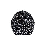 Black and White Chain Knot Turban