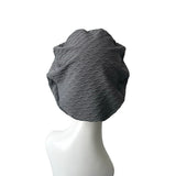 Charcoal Slouchy Beret Hat 