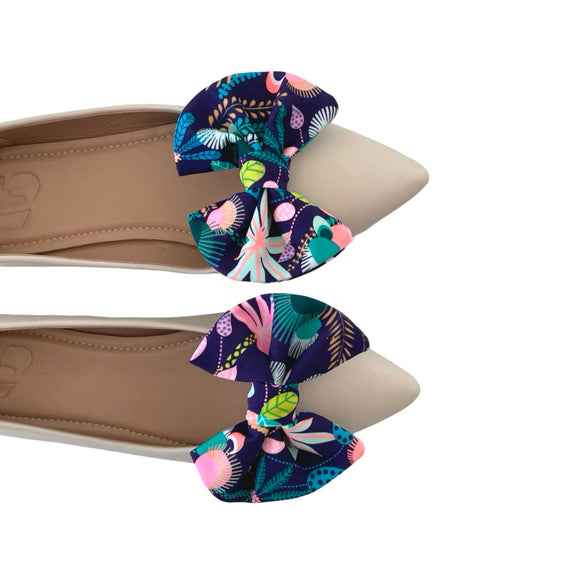 Colourful Shoe Bow Clips