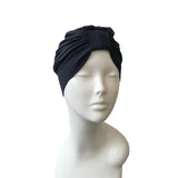 Dark Blue Hair Care Turban