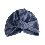 Everyday Soft Comfy Denim Blue Head Wrap