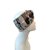 Dog Print Fleece Headband