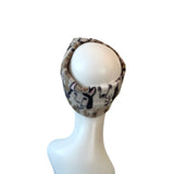 Dog Print Fleece Headband