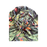 Tropical Leaf Print Vintage Style Turban Head Wrap