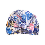 Lightweight Bow SPF 50 Hair Care Turban Hat for Women