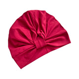 Maroon Red Turban Head Scarf for Women