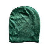 Stylish Green Autumn Velvet Slouch Hat for Women