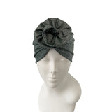 Metallic Turban Hat